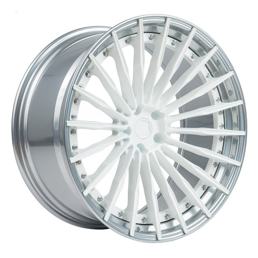 ZP.MODULAR 2 | DEEP CONCAVE - White Centers / Pur Aluminum Lip