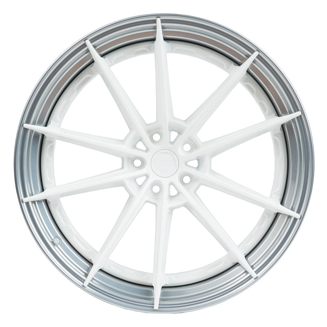 ZP.MODULAR 1 | SUPER DEEP CONCAVE - White Centers / Pur Aluminum Lip
