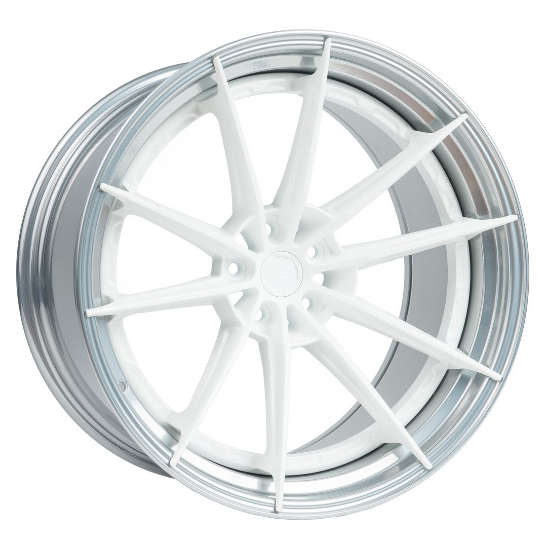 ZP.MODULAR 1 | SUPER DEEP CONCAVE - White Centers / Pur Aluminum Lip
