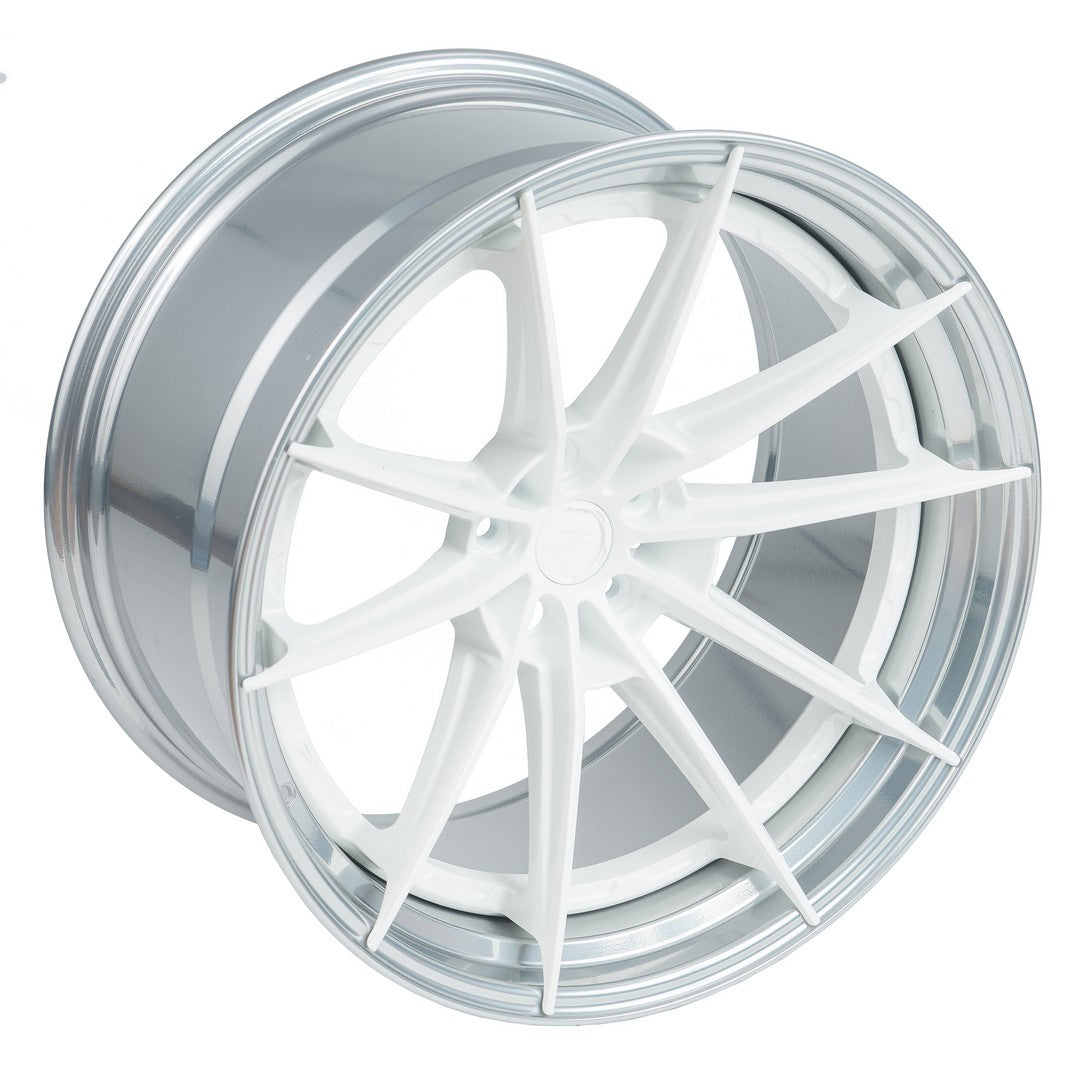 ZP.MODULAR 1 | SUPER DEEP CONCAVE - White Centers / Pur Aluminum Lip