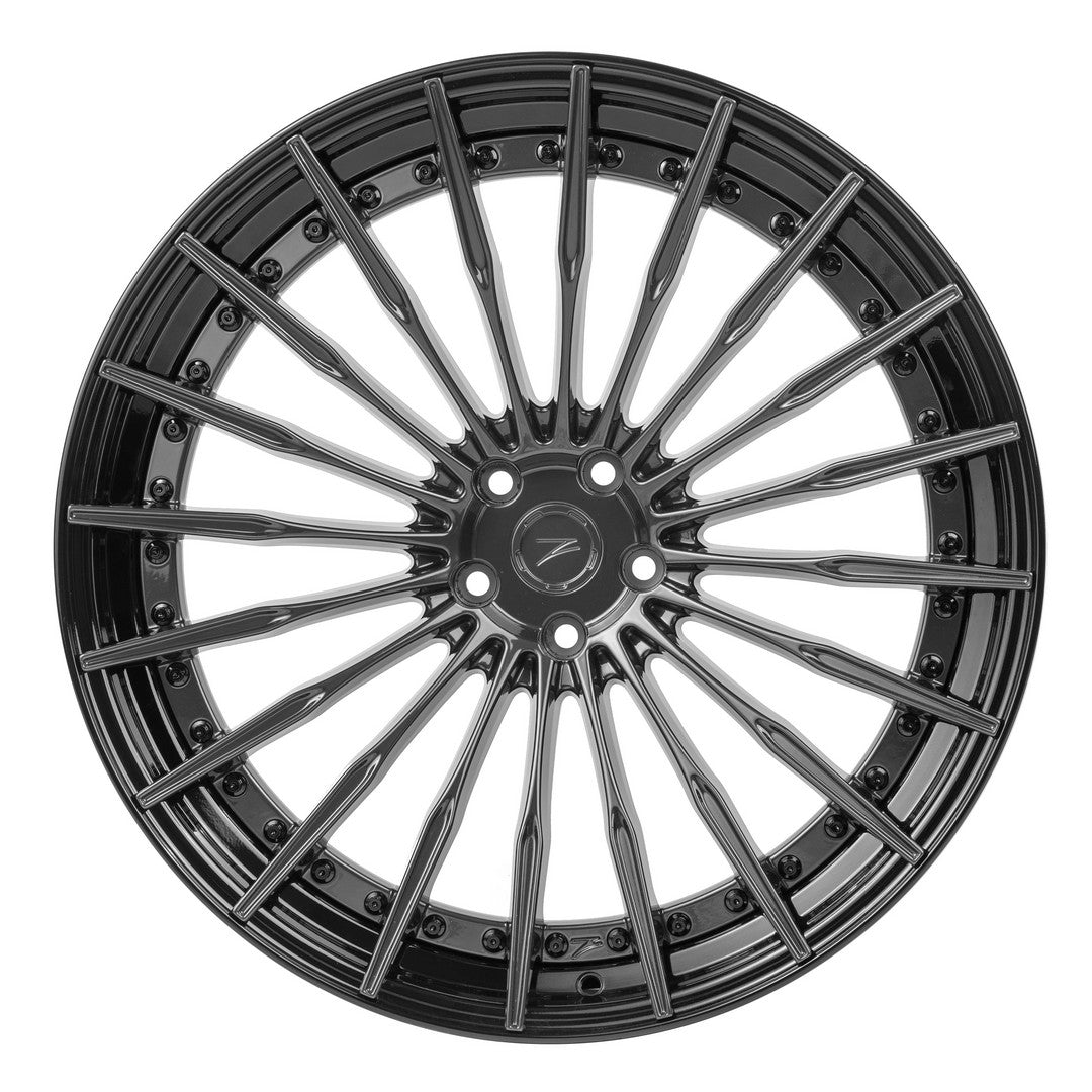 ZP.MODULAR 2 | DEEP CONCAVE - Satin Black Centers / Gloss Black Lip