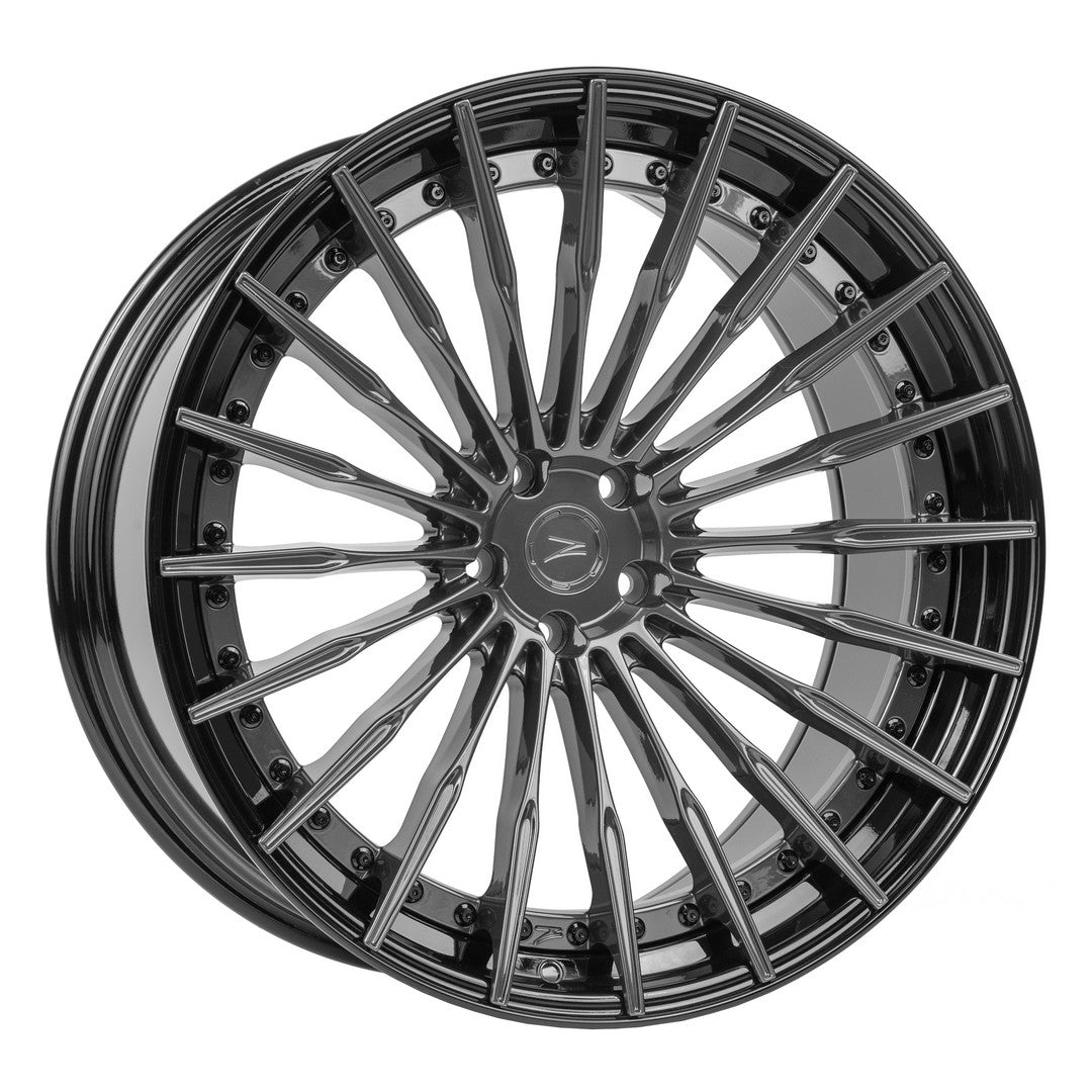ZP.MODULAR 2 | DEEP CONCAVE - Satin Black Centers / Gloss Black Lip