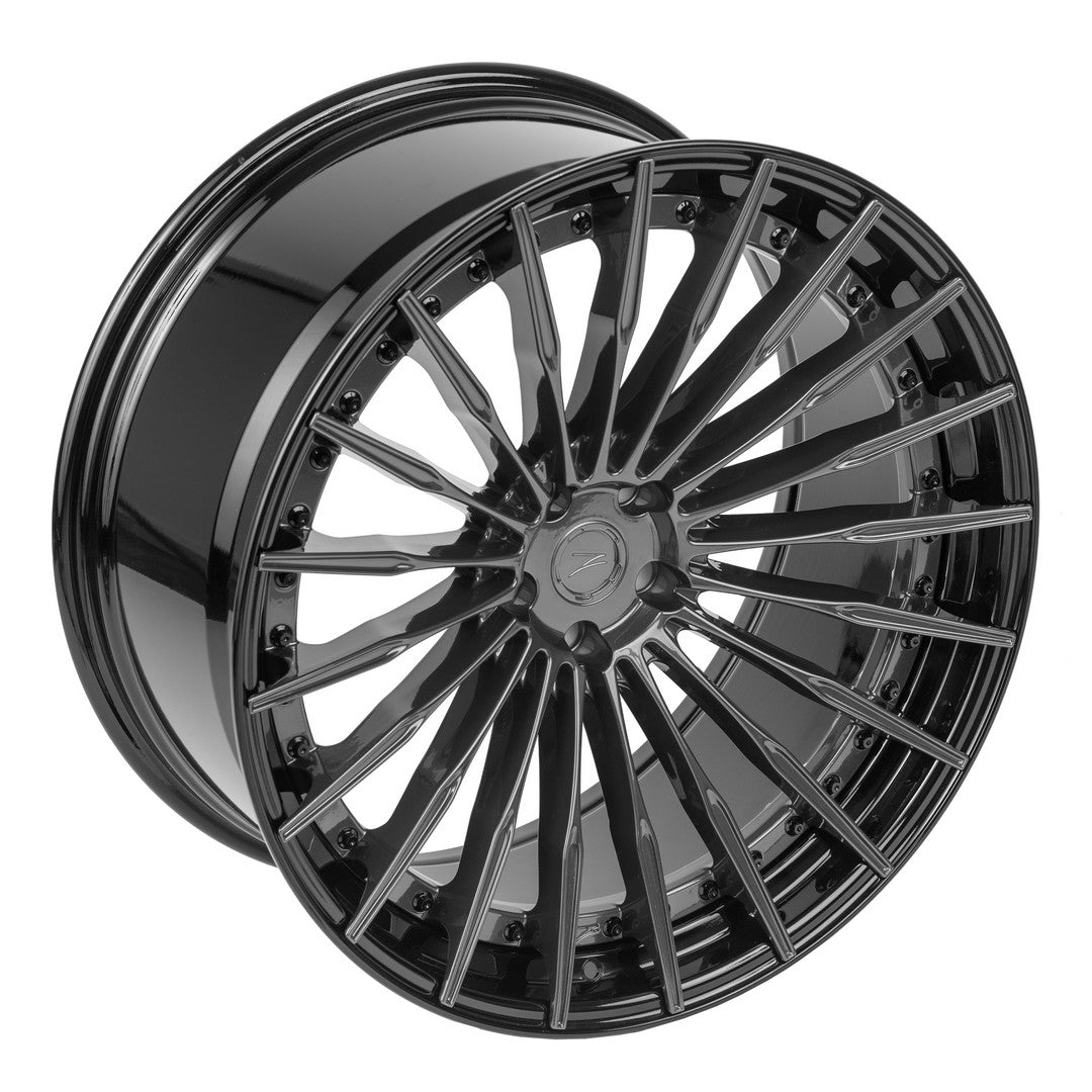 ZP.MODULAR 2 | DEEP CONCAVE - Satin Black Centers / Gloss Black Lip